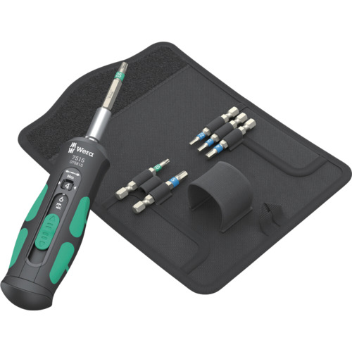 Wera 7515/7 セーフトルクドライバー(2.0〜6.0Nm)